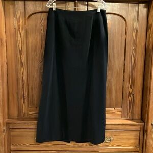 Apostrophe long black skirt sz 14